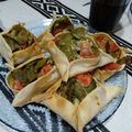El cooksnap de Guadalupe Reche cuando hizo Tarta de chauchas, atún y tomates.