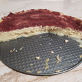 El cooksnap de Marga Prados cuando hizo Tarta de queso fresco 0% mg con mermelada de fresa y almendras.