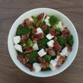 El cooksnap de Maine Santillán cuando hizo Cena rápida con brócoli y queso.