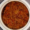 Vedanshi jain का कुकस्नैप जब उन्होंने वेज नमकीन जवे (veg namkeen jave recipe in Hindi) बनाया था।