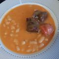 El cooksnap de La Jícara cuando hizo Alubias blancas de frasco con morcilla y chorizo.