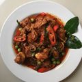 รูป Cooksnap ของ ทิพากร วัฒนมงคล เมื่อเขาทำ ผัดพริกแกงซี่โครงกระดูกหมูอ่อน