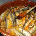 El cooksnap de Xavier cuando hizo Sardinas en escabeche.