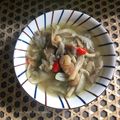 Cooksnap Salina Jalaludin semasa beliau membuat Sup Cendawan Tiram.