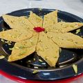 Sunita Vaghela's cooksnap of when they made બેસન ક્તરી.
