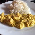 El cooksnap de Paloma del Sol cuando hizo Pollo al curry.