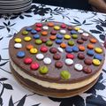El cooksnap de ddcruz cuando hizo Tarta de tres chocolates con Thermomix.