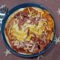 El cooksnap de pues_elena cuando hizo Pizza en fajita en freidora sin aceite cecotec cecofry essential rapid.
