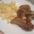 El cooksnap de Zuly cuando hizo Chuletillas de cordero currymieladas.