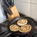 El cooksnap de Sebastian Montoya cuando hizo Churrascas al Sartén.