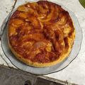 El cooksnap de Karen Castaño cuando hizo Tarta de Manzanas.