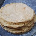 El cooksnap de Sandra Cáceres cuando hizo Masa para panqueques.