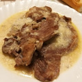 El cooksnap de Esteve Navarro Zaragoza cuando hizo Chuletas de cerdo en salsa de leche.