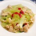 姚佩妘 的 大黃瓜炒雞肉 cooksnap