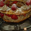 Cooksnap από tahitian στη συνταγή Paris-Brest με φράουλες