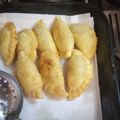El cooksnap de Ana Karen cuando hizo Empanadas Veganas de masa de cúrcuma y pimentón rellenas de proteína de soja.