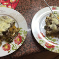 El cooksnap de Solange Sanchez cuando hizo Pastel de carne con puré de boniato.