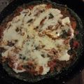 El cooksnap de Anto Ro cuando hizo Pizza🍕con base de espinaca.