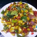 Geeta Khurana's cooksnap of when they made Corn chat.