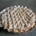 El cooksnap de cristinaescuderomagallanes cuando hizo Pasta frola de dulce de leche.