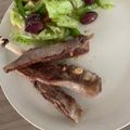 Micah 's cooksnap of when they made Lamb ribs.