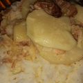 El cooksnap de Lorena Alvez cuando hizo Papas a la crema.