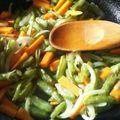 El cooksnap de Alejandra OrtiZam cuando hizo Ensalada salteada de habichuelas.
