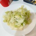 打均 的 阿基師高麗菜秘訣+5分鐘免油煙清炒高麗菜 cooksnap