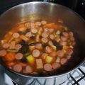 Cooksnap dari liliana dewi untuk resep Sup Merah Sosis
