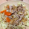 くまじ◎'s cooksnap of when they made 簡単❃本格♬豚バラ白菜♬あんかけ焼きそば.