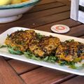 El cooksnap de Elena cuando hizo Hamburguesas veganas de calabaza🌱.