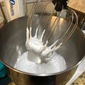 El cooksnap de Lorena Losardo cuando hizo Merengue suizo para principiantes (en microondas).