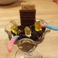 scubaholli's cooksnap of when they made Zombies & worms in dirt.