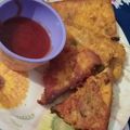 Umme Ali 's cooksnap of when they made Masala besan bread.