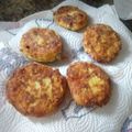El cooksnap de Luis Moreno cuando hizo Tortitas de papa con queso.