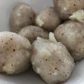 Cooksnap dari Icca untuk resep Cilok Bumbu Kacang Isi Telur Puyuh