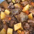 El cooksnap de Mari Carmen Hernández cuando hizo Ternera con aliño de rabo de toro.