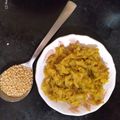 Shubhosri Banerjee's cooksnap of when they made মুগ ডাল দিয়ে লাউ ঘণ্ট (moong dal diye lau ghonto recipe in Bengali).