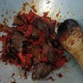 Cooksnap dari Alma Ayalla untuk resep Dendeng Badaruak (Dendeng Balado Kering)