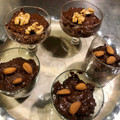 El cooksnap de Teresa cuando hizo Mousse de chocolate (puddin) al microondas fácil y económico.