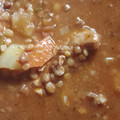 El cooksnap de Eduardo Oliveira cuando hizo Guiso de lentejas al curry.