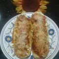 El cooksnap de pedro gomez hernandez cuando hizo Calabacines rellenos con jamón.