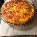 Mums's cooksnap of when they made Impossible Cheeseburger Pie.