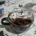El cooksnap de Pamela Machado cuando hizo Torta en taza.