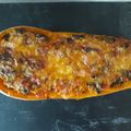 El cooksnap de Loli Garrido Mata cuando hizo Zapallo relleno con atún, espinaca y queso gratinado.