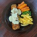 Cooksnap dari yuvi untuk resep Beef Steak with Mushroom Sauce