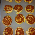 El cooksnap de Javo Toriz cuando hizo Rollitos de hojaldre con chorizo y queso gouda.