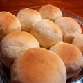 El cooksnap de Cami 🏔 cuando hizo Pancitos saborizados (aceitunas y cebolla).