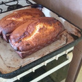 El cooksnap de Marcelo cuando hizo Budín navideño frutos secos.