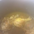 El cooksnap de Mónica cuando hizo Pollo a la cerveza en olla express.